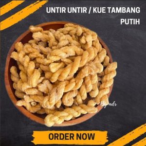 Untir-untir / Kue Tambang putih