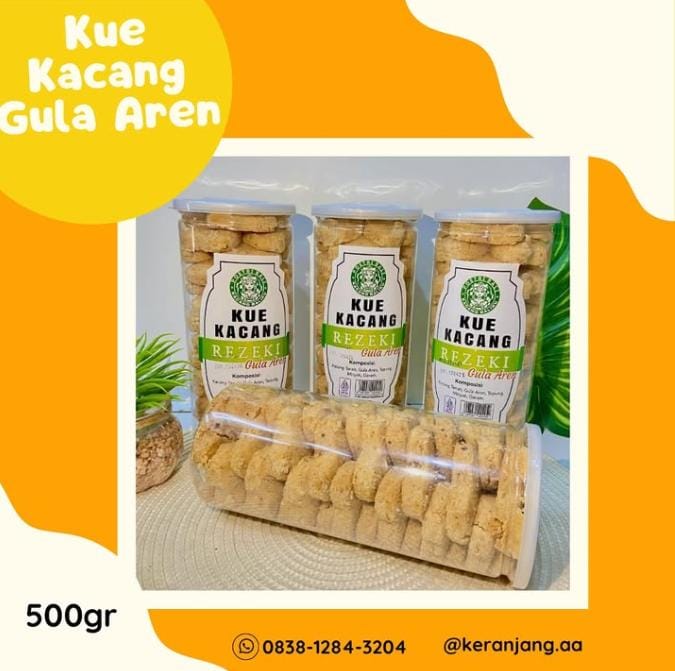 KUE KACANG GULA AREN